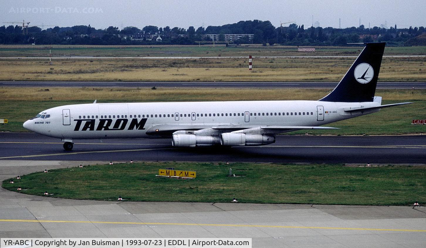 YR-ABC, 1974 Boeing 707-3K1C C/N 20805, Tarom