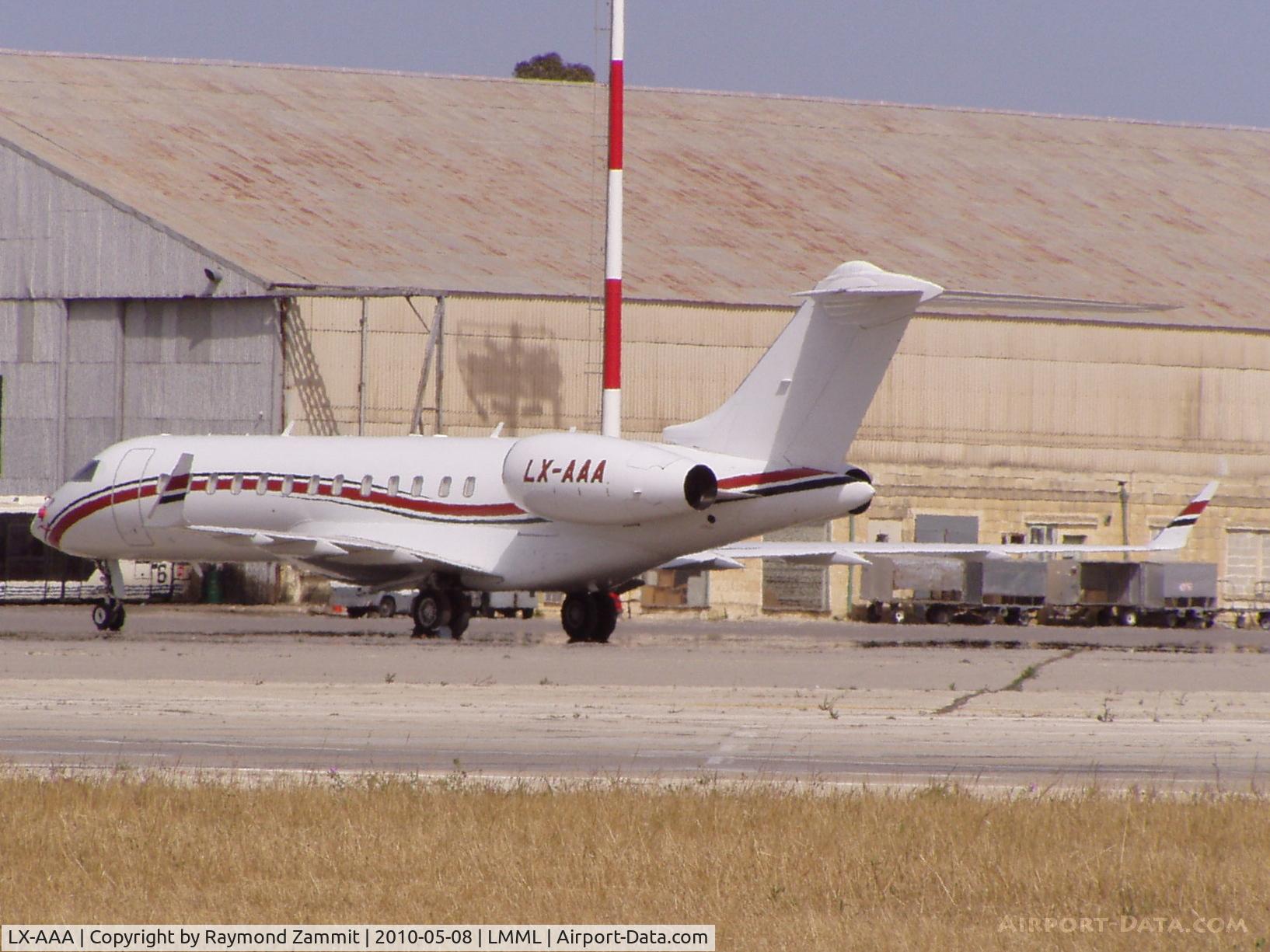 LX-AAA, 1967 Dassault Falcon 20CC C/N 073, Bombardier BD700  LX-AAA