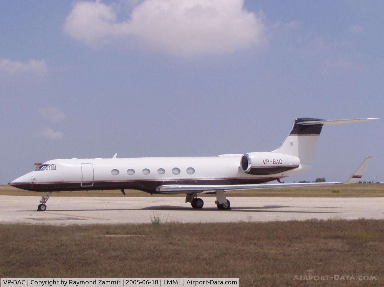 VP-BAC, 1999 Gulfstream Aerospace G-V C/N 588, Gulfstream GV VP-BAC