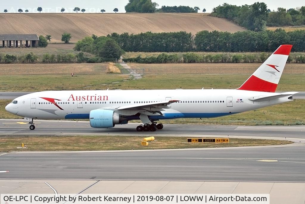 OE-LPC, 2002 Boeing 777-2Z9/ER C/N 29313, Taxiing out for departure