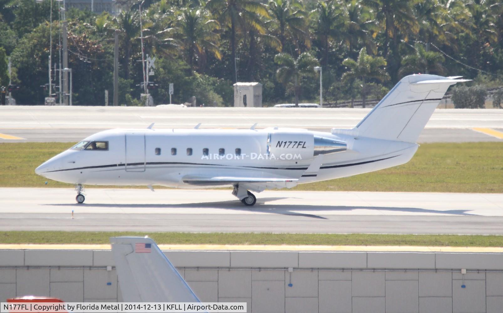 N177FL, 1984 Canadair Challenger 601 (CL-600-2A12) C/N 3032, FLL 2014