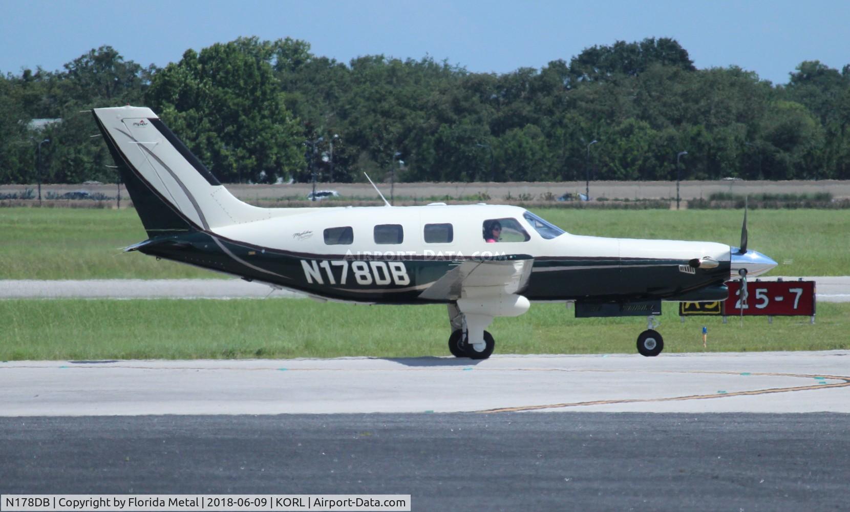 N178DB, Piper PA-46-350P Malibu Mirage C/N 4636333, ORL 2018