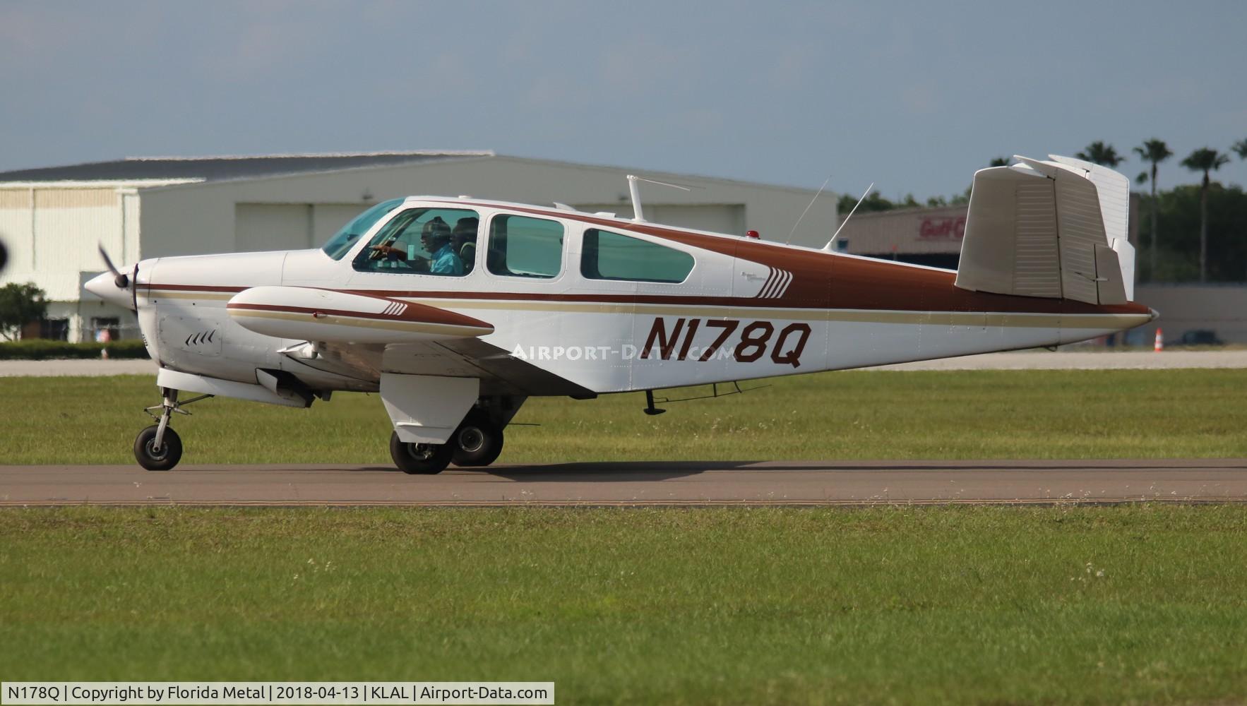 N178Q, 1964 Beech S35 Bonanza C/N D-7560, SNF 2018
