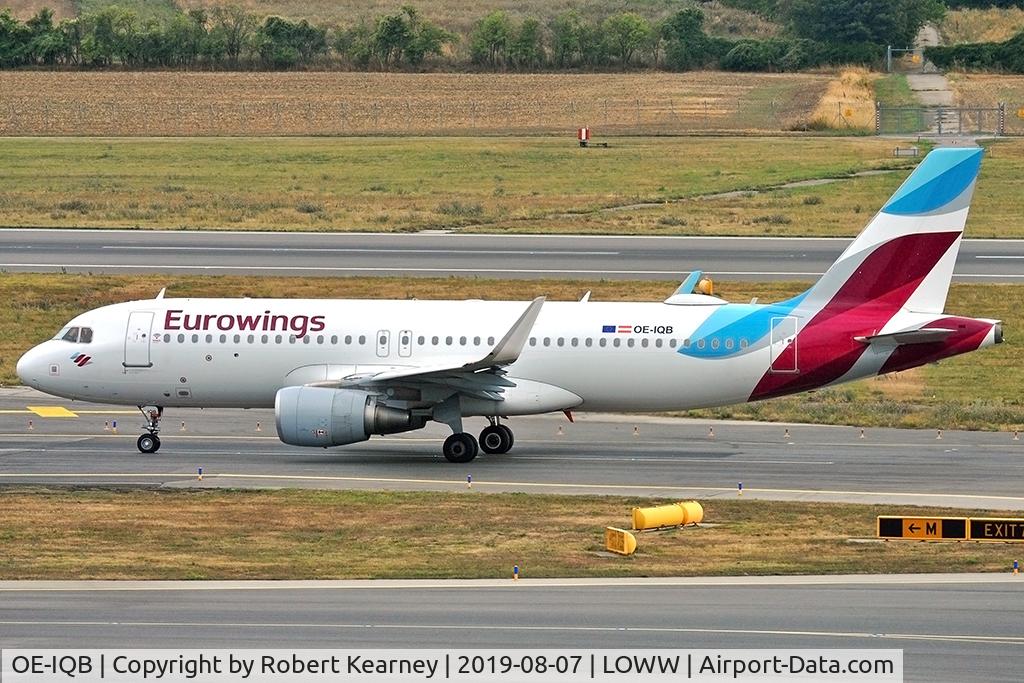 OE-IQB, 2016 Airbus A320-214 C/N 7012, Taxiing out for departure