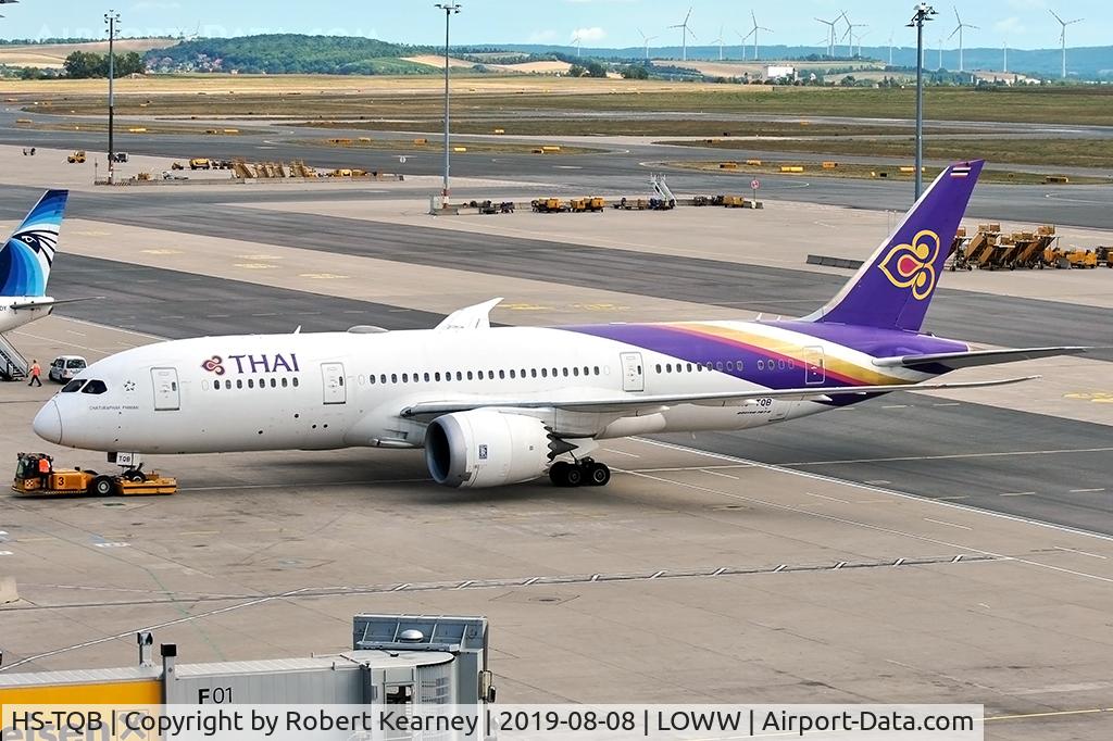 HS-TQB, 2014 Boeing 787-8 Dreamliner Dreamliner C/N 35316, Pushing back for departure