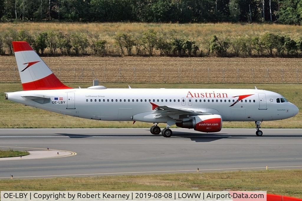 OE-LBY, 2012 Airbus A320-214 C/N 5122, Rolling down r/w 29