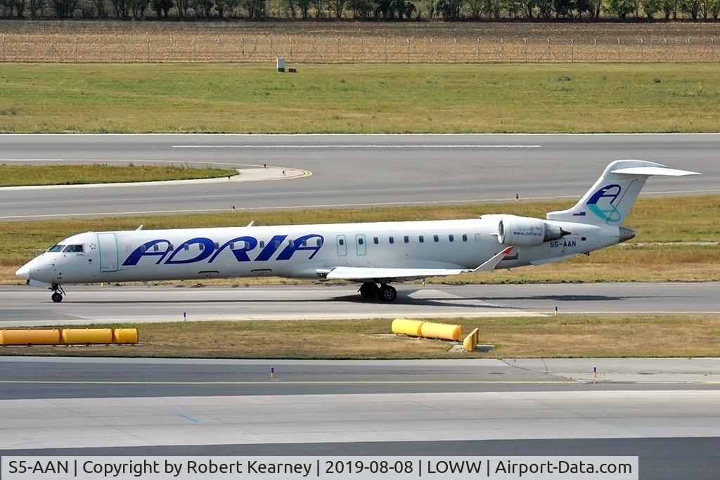 S5-AAN, 2008 Bombardier CRJ-900 NG (CL-600-2D24) C/N 15207, Taxiing out for departure