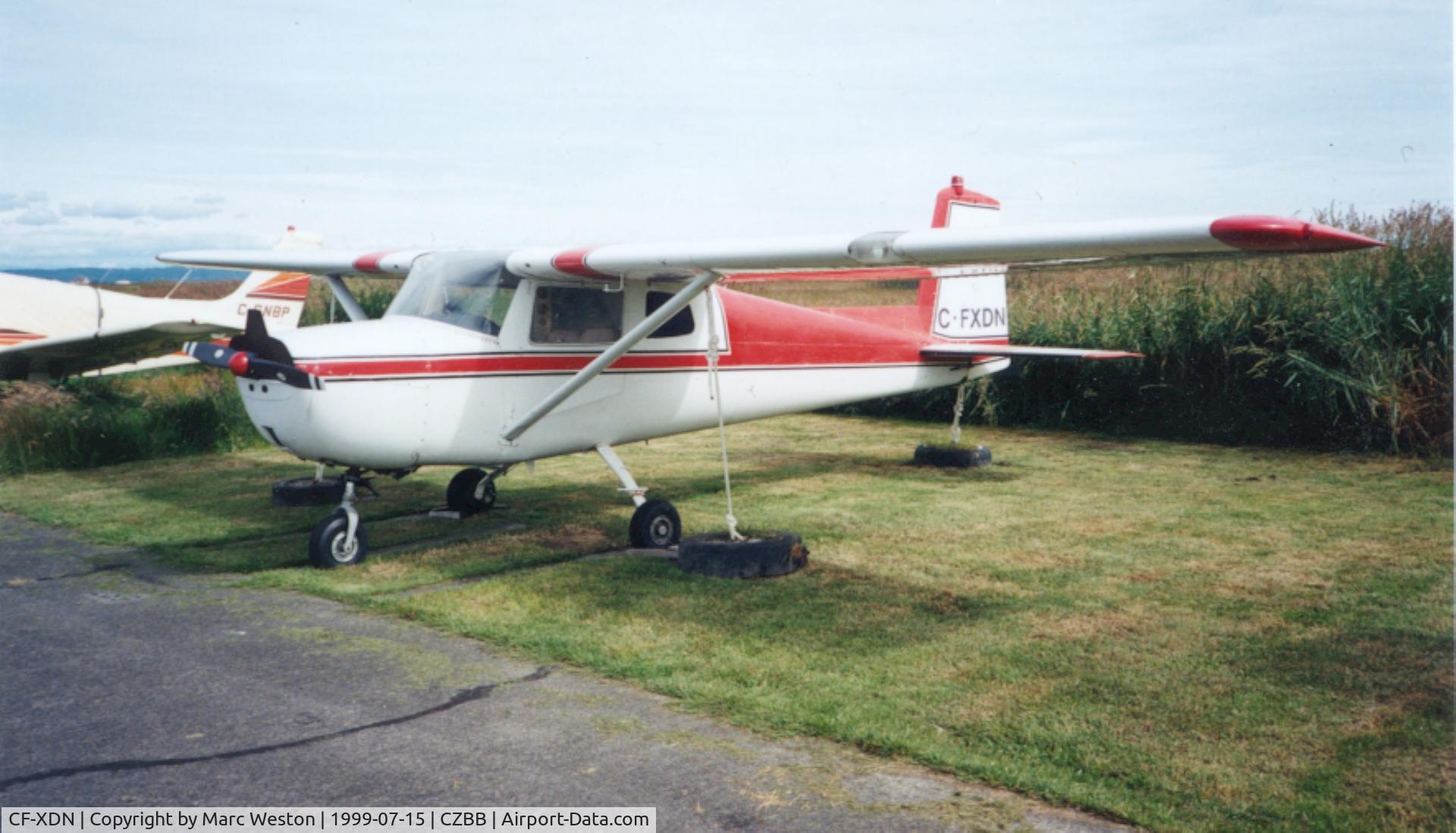 CF-XDN, 1962 Cessna 150B C/N 15059594, Picture taken just after I bought her. Moved from Victoria BC (CYYJ)