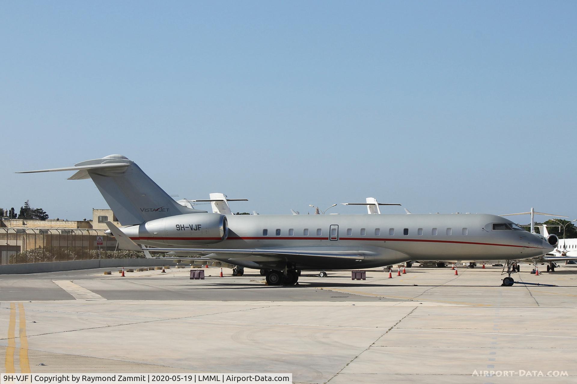 9H-VJF, 2012 Bombardier BD-700-1A10 Global 6000 C/N 9503, Bombardier BD-700 9H-VJF Vistajet