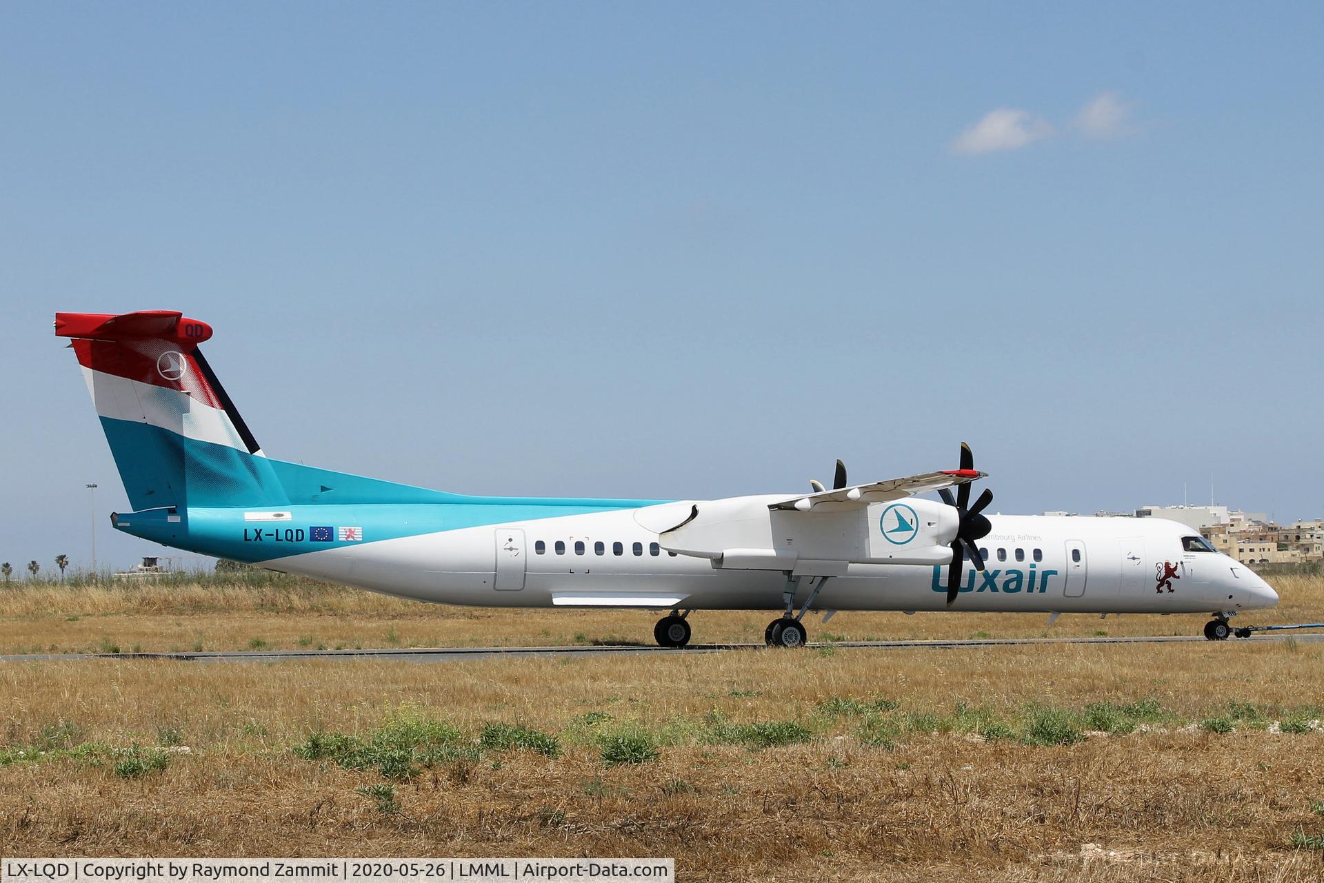 LX-LQD, 2016 De Havilland Canada DHC-8-402Q Dash 8 Dash 8 C/N 4525, DeHavilland DHC-8 LX-LQD Luxair