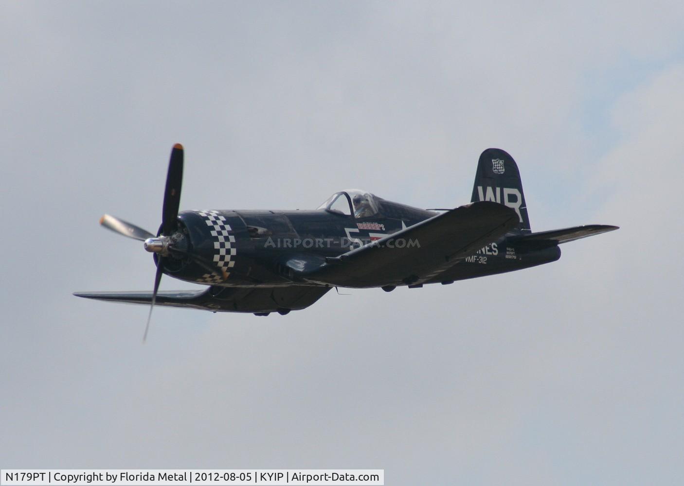 N179PT, 1948 Vought F4U-5 Corsair C/N Not found (Bu122179), TOM 2012