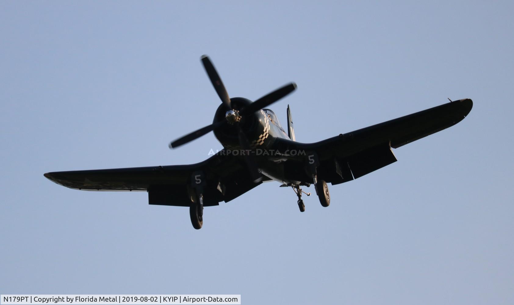 N179PT, 1948 Vought F4U-5 Corsair C/N Not found (Bu122179), TOM 2019