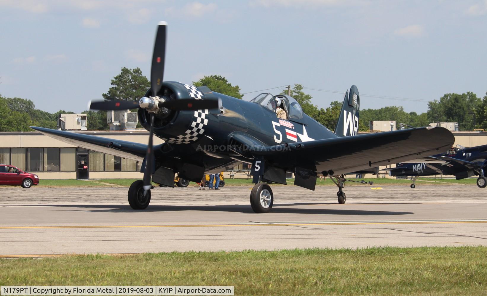 N179PT, 1948 Vought F4U-5 Corsair C/N Not found (Bu122179), TOM 2019