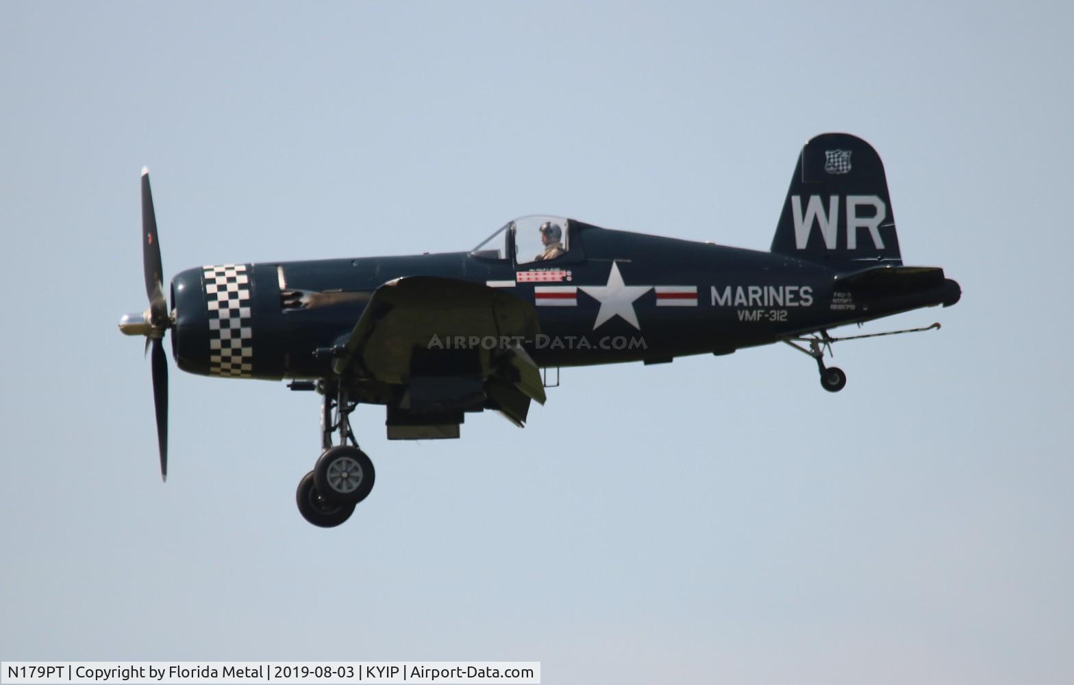 N179PT, 1948 Vought F4U-5 Corsair C/N Not found (Bu122179), TOM 2019
