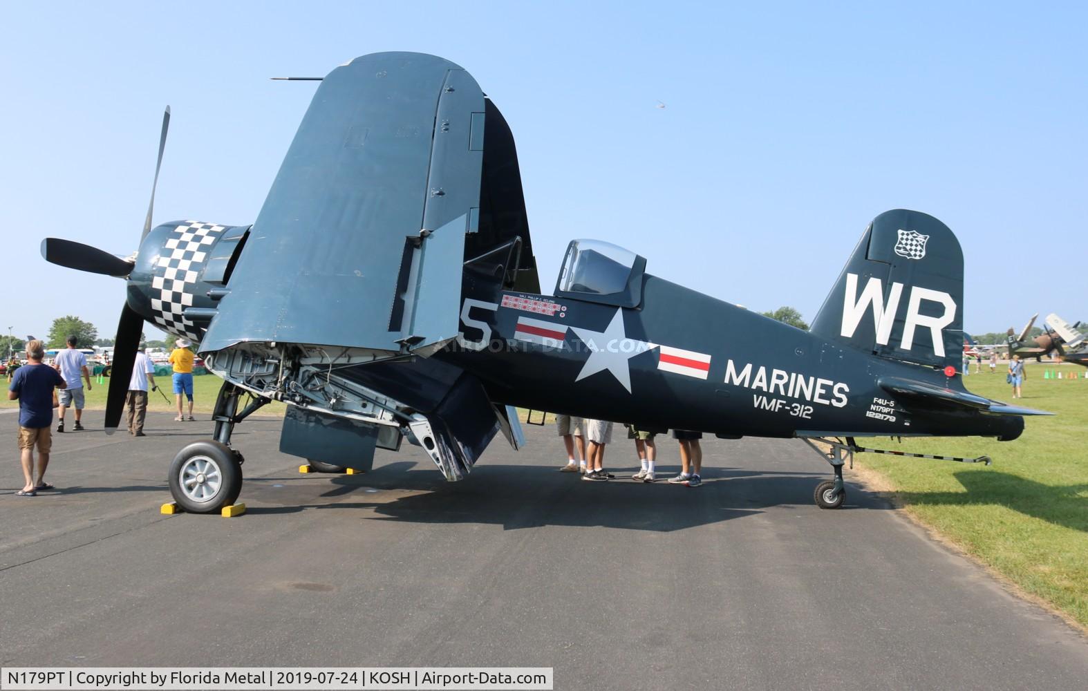 N179PT, 1948 Vought F4U-5 Corsair C/N Not found (Bu122179), OSH 2019