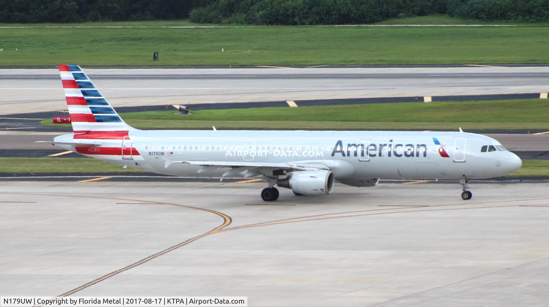 N179UW, 2001 Airbus A321-211 C/N 1521, TPA 2017