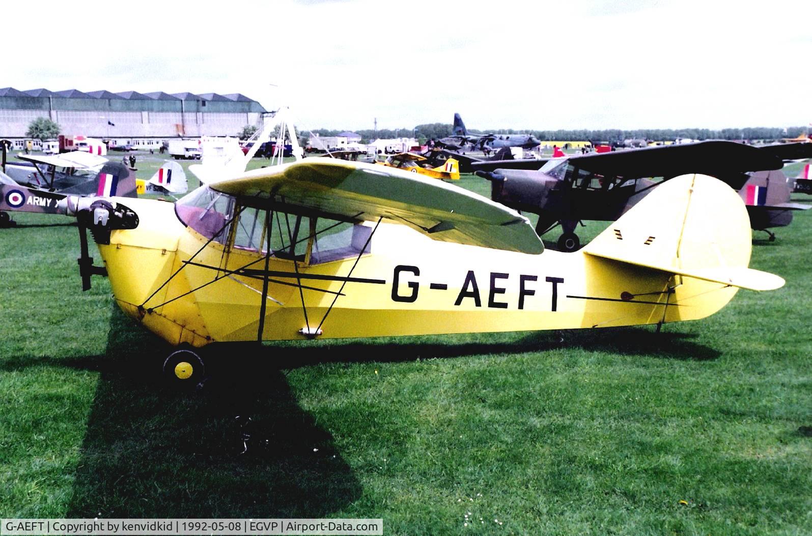 G-AEFT, 1936 Aeronca C.3 Collegian C/N A-610, At the World Helicopter Championships, Middle Wallop.