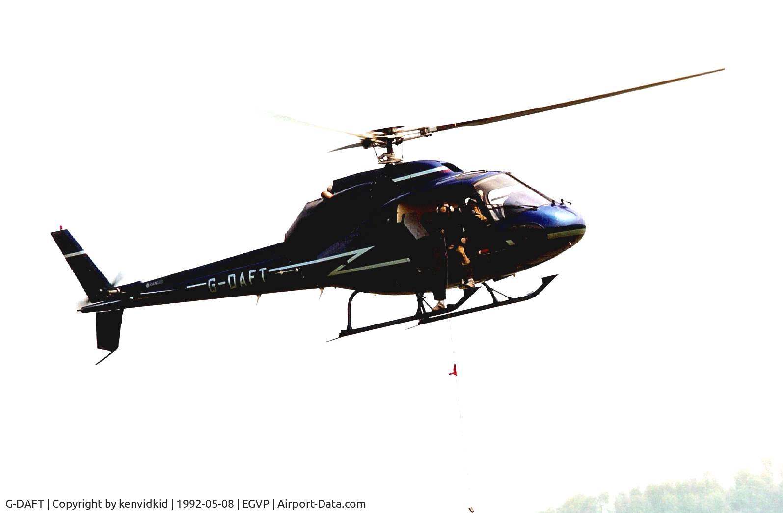 G-DAFT, 1987 Aerospatiale AS-355F-2 Ecureuil 2 C/N 5364, At the World Helicopter Championships, Middle Wallop.