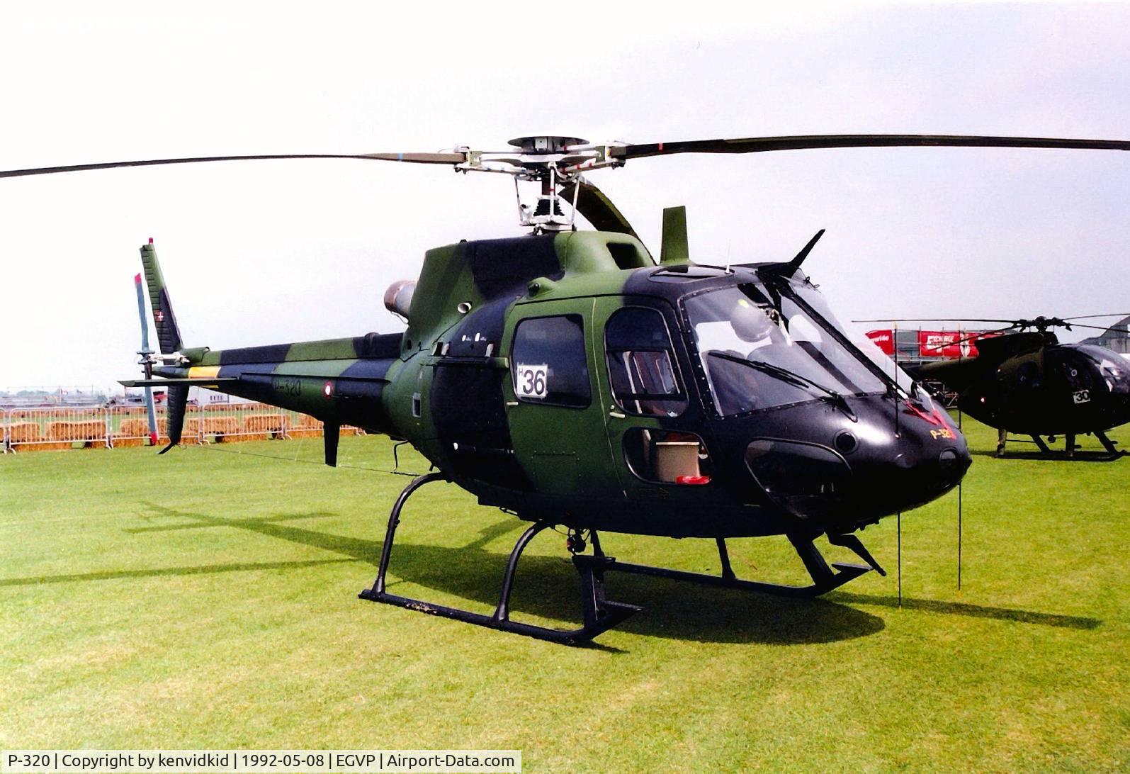 P-320, Aerospatiale AS-550C-2 Fennec C/N 2320, At the World Helicopter Championships, Middle Wallop.