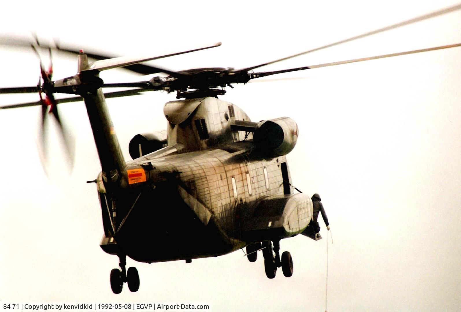 84 71, Sikorsky (VFW-Fokker) CH-53G C/N V65-069, At the World Helicopter Championships, Middle Wallop.
