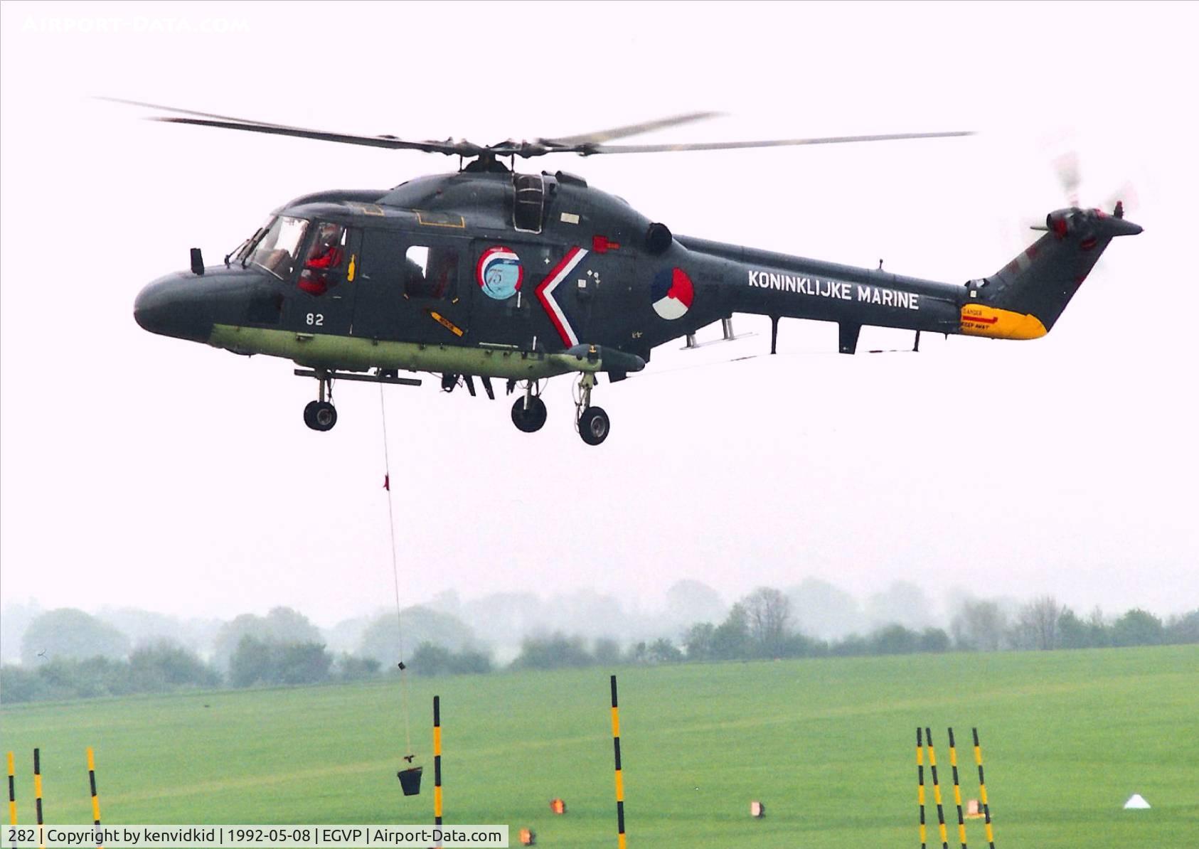 282, Westland SH-14D Lynx C/N 215, At the World Helicopter Championships, Middle Wallop.