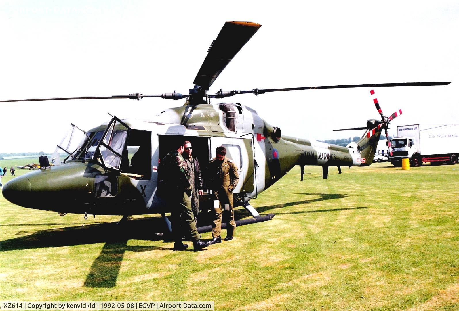 XZ614, 1980 Westland Lynx AH.7 C/N 161, At the World Helicopter Championships, Middle Wallop.