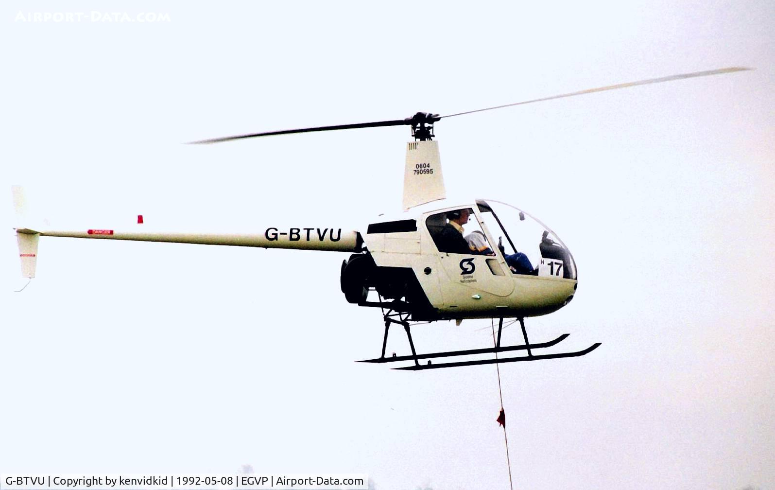G-BTVU, 1991 Robinson R22 Beta C/N 1937, At the World Helicopter Championships, Middle Wallop.