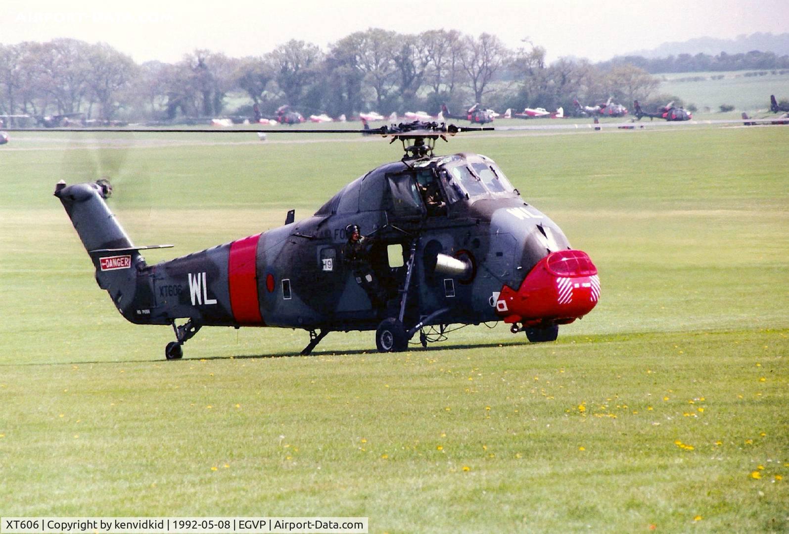 XT606, 1966 Westland Wessex HC.2 C/N WA533, At the World Helicopter Championships, Middle Wallop.