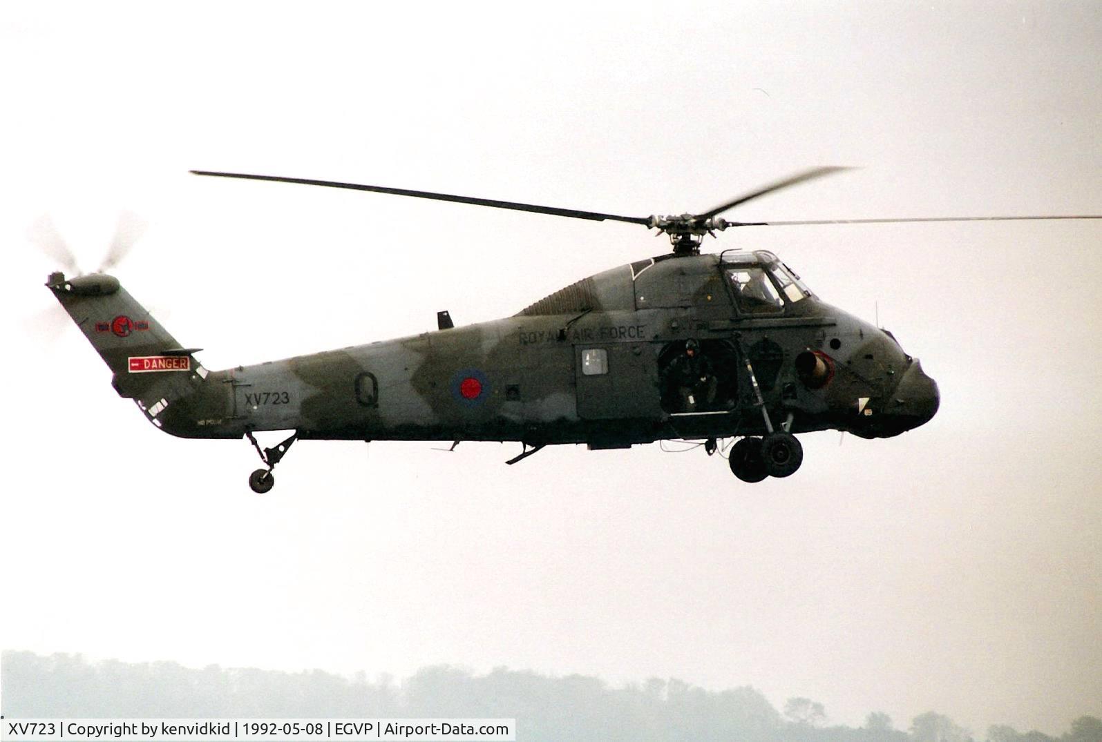 XV723, 1968 Westland Wessex HC.2 C/N WA618, At the World Helicopter Championships, Middle Wallop.