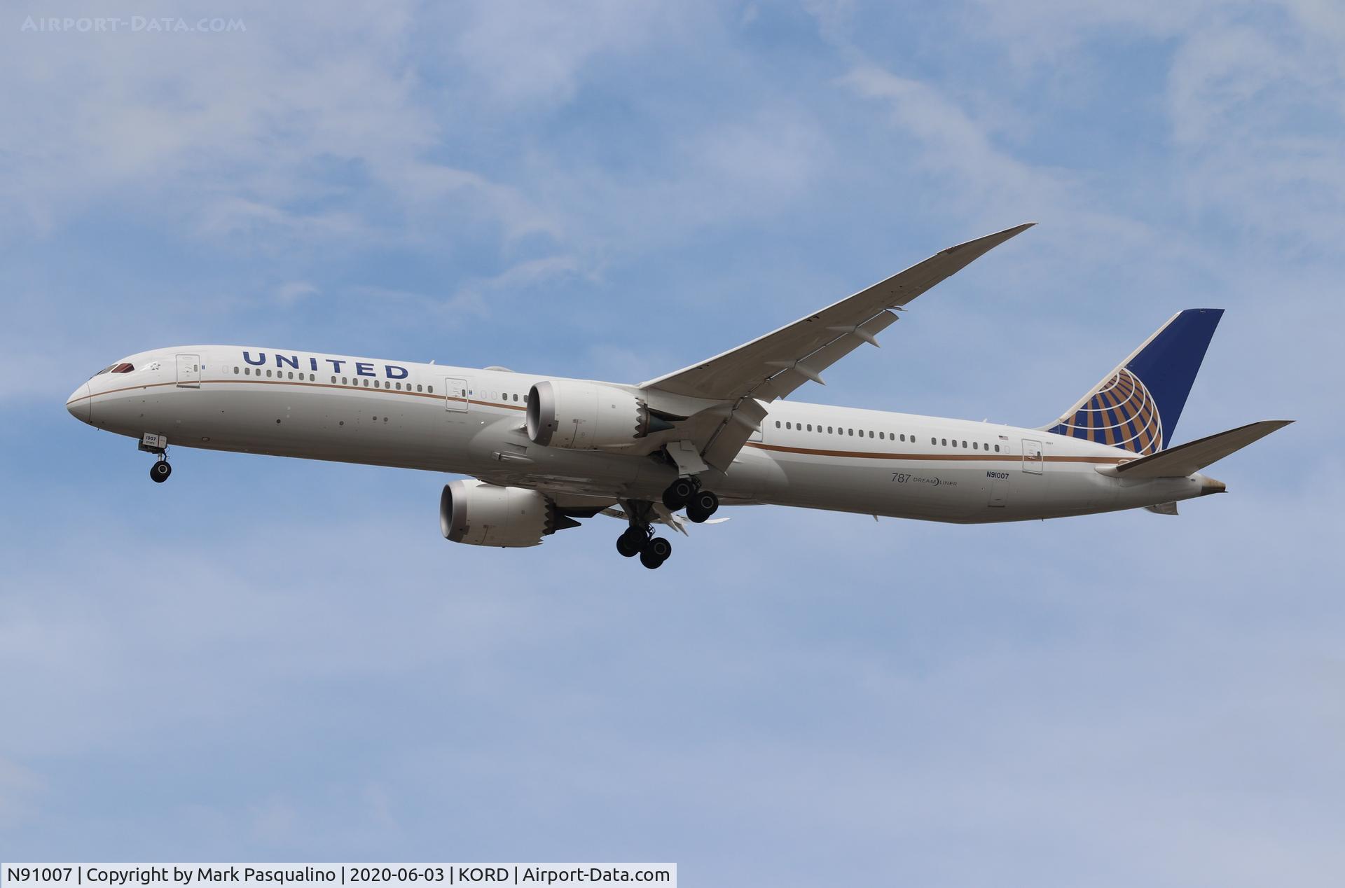 N91007, 2017 Boeing 787-10 Dreamliner Dreamliner C/N 40929, Boeing 787-10