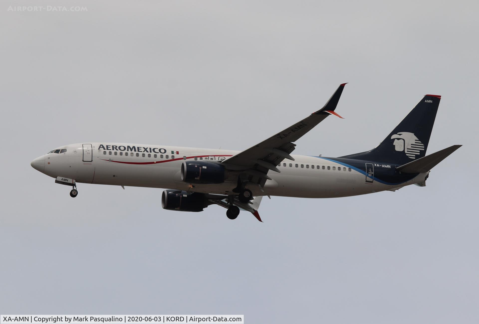 XA-AMN, 2014 Boeing 737-852 C/N 39945, Boeing 737-852