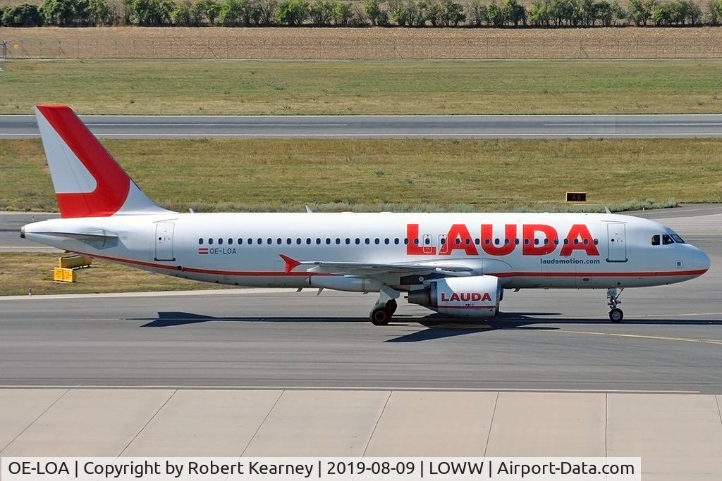 OE-LOA, 2007 Airbus A320-214 C/N 3147, Taxiing in after arrival