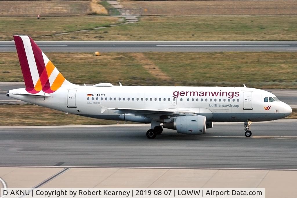 D-AKNU, 2005 Airbus A319-112 C/N 2628, Taxiing in after arrival