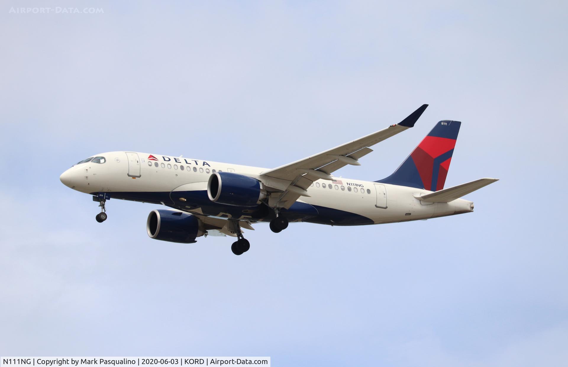 N111NG, 2019 Airbus A220-100 C/N 50030, Airbus A220-100
