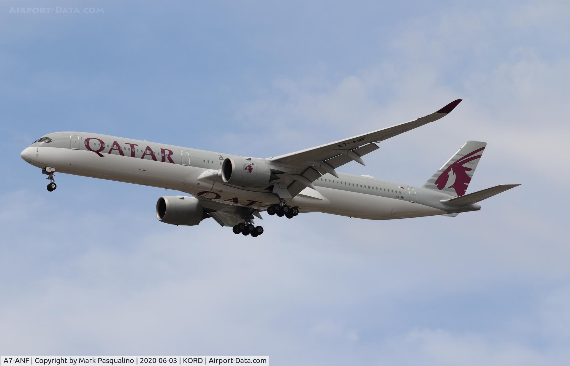 A7-ANF, 2018 Airbus A350-1041 C/N 161, Airbus A350-1041