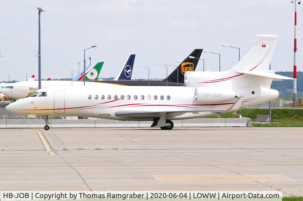 HB-JOB, 2009 Dassault Falcon 7X C/N 080, Cat Aviation Dassault Falcon 7X