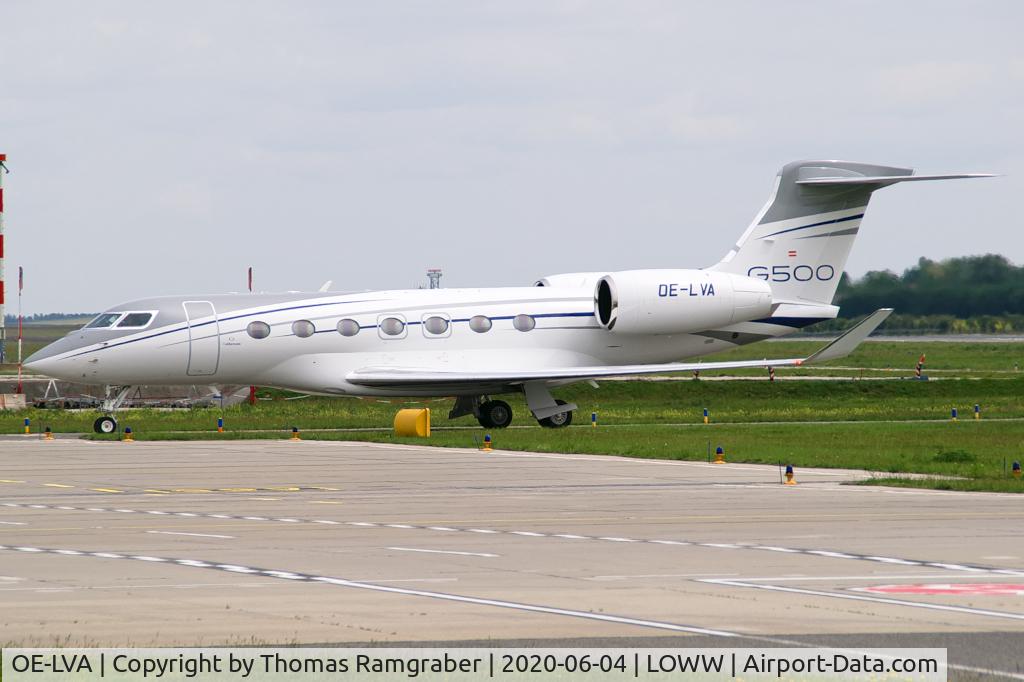 OE-LVA, 2019 Gulfstream Aerospace GVII-G500 C/N 72036, private Gulfstream G500
