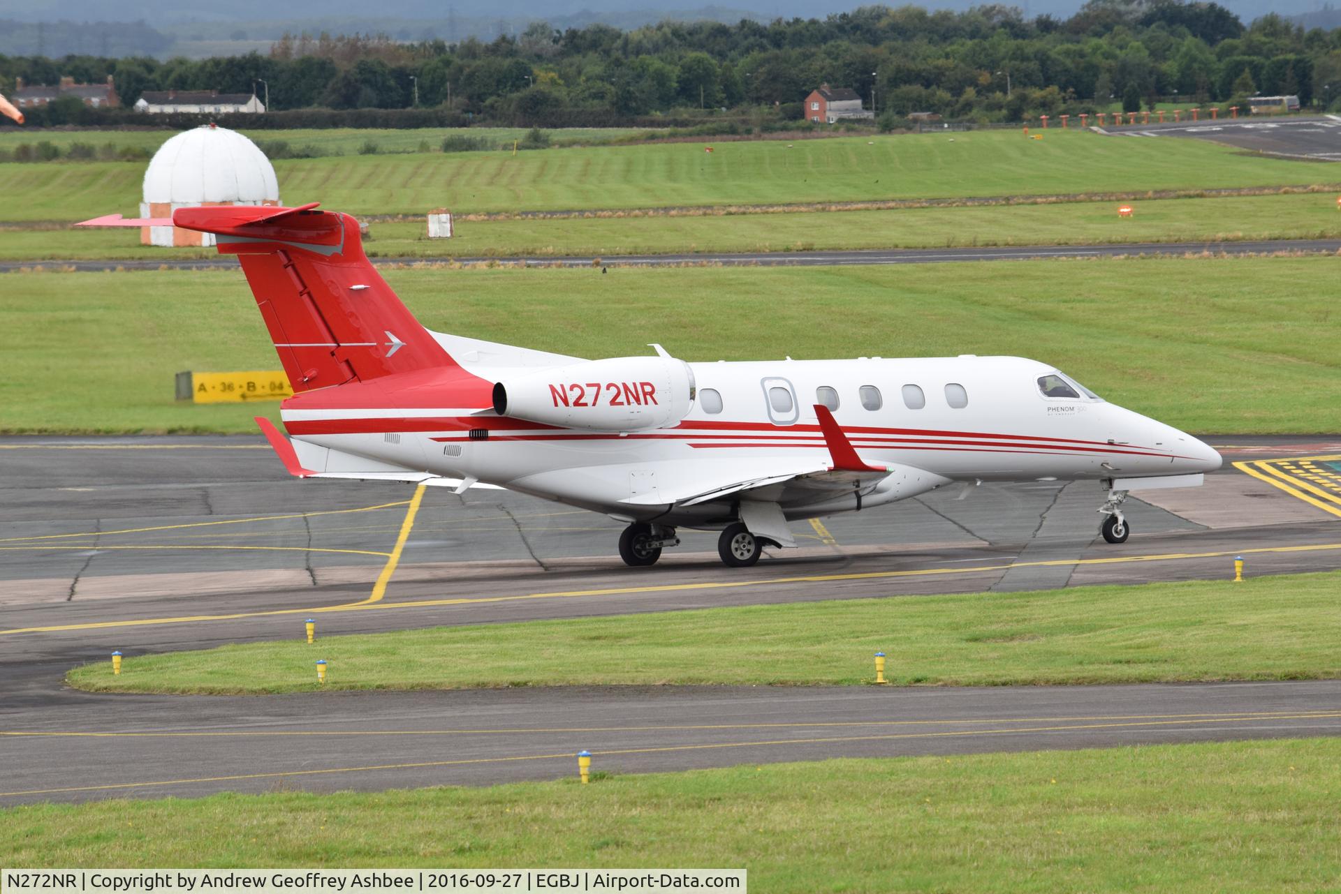 N272NR, 2015 Embraer EMB-505 Phenom 300 C/N 50500272, N272NR at Gloucestershire Airport.