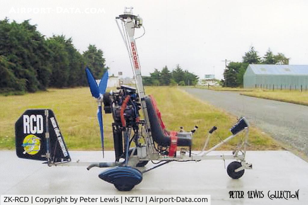 ZK-RCD, P Barron Gyrocopter C/N R 108, D P Stevens, Timaru