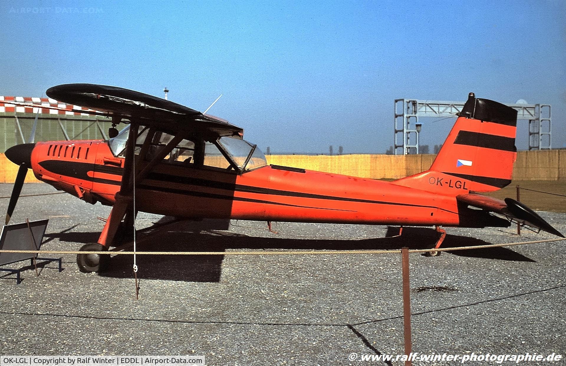 OK-LGL, Aero L-60S Brigadyr C/N 6686, Aero L-60S Brigadyr  - Air Classic - 6686 - OK-LGL - 1979 - DUS