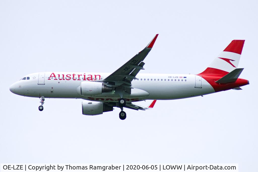 OE-LZE, 2013 Airbus A320-214 C/N 5754, Austrian Airlines Airbus A320