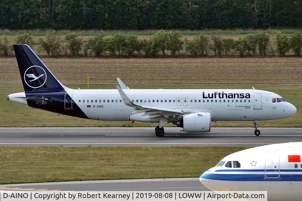 D-AINO, 2018 Airbus A320-271N C/N 8559, Rolling on r/w 29