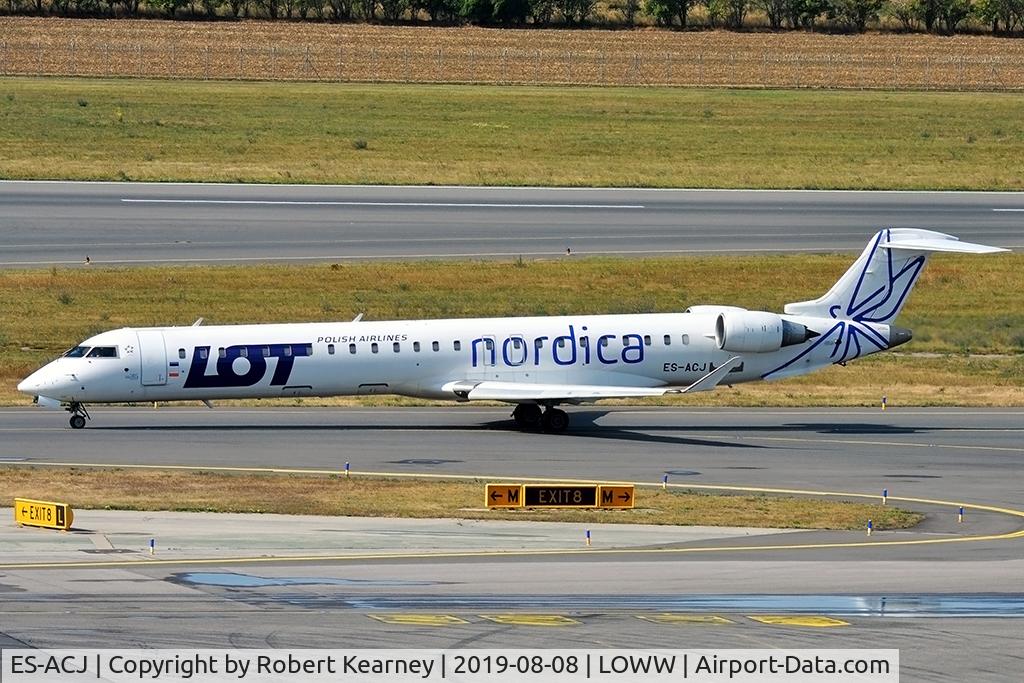 ES-ACJ, 2010 Bombardier CRJ-900LR (CL-600-2D24) C/N 15250, Taxiing out for departure