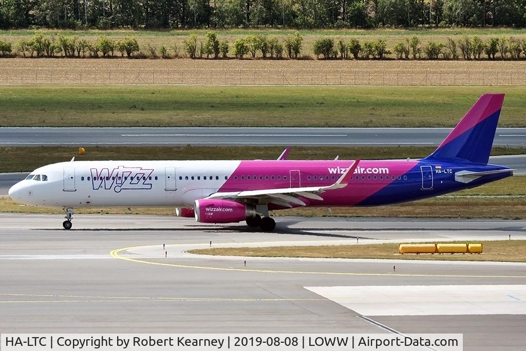 HA-LTC, 2018 Airbus A321-231 C/N 8295, Taxiing out for departure