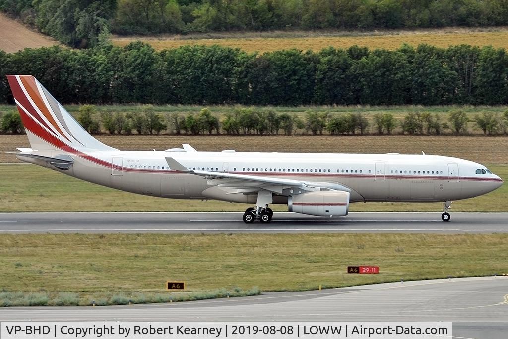 VP-BHD, 2016 Airbus A330-243ACJ C/N 1751, Rolling down r/w 29