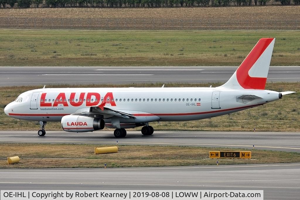 OE-IHL, 2007 Airbus A320-232 C/N 3105, Taxiing out for departure