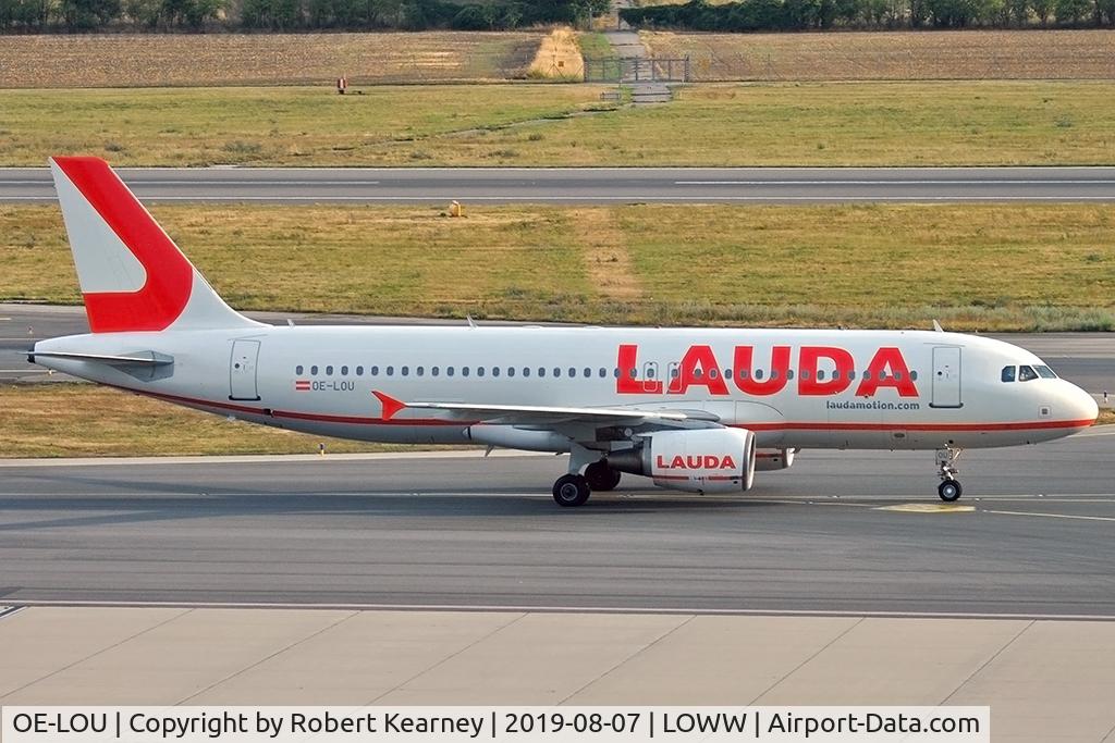 OE-LOU, 2007 Airbus A320-214 C/N 3132, Taxiing in after arrival