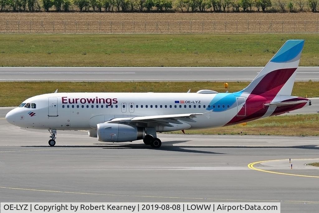 OE-LYZ, 2010 Airbus A319-132 C/N 4227, Taxiing out for departure