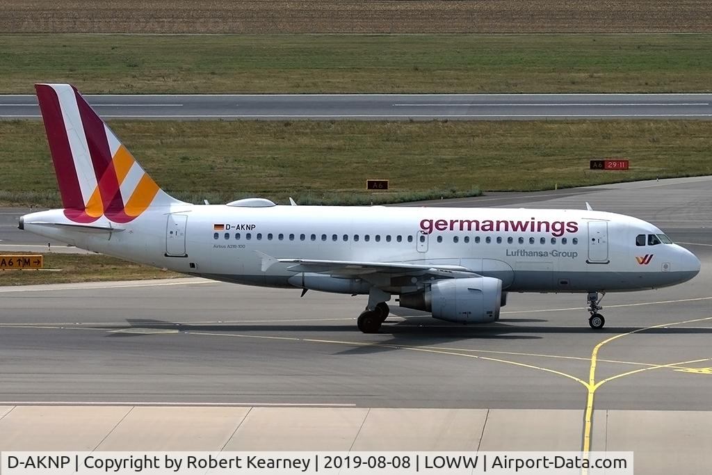 D-AKNP, 1999 Airbus A319-112 C/N 1155, Taxiing in after arrival