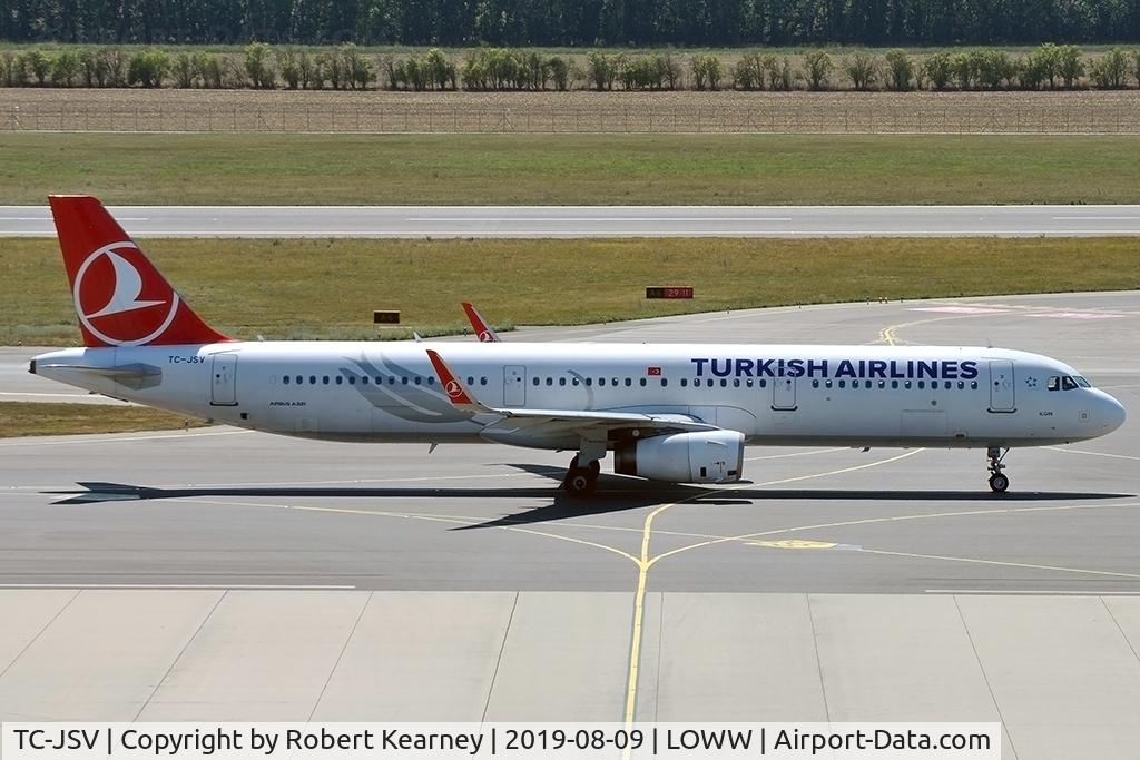 TC-JSV, 2015 Airbus A321-231 C/N 6751, Taxiing in after arrival